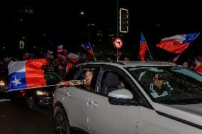 Chileans celebrate the triumph of the rejection of the 2022 constitutional process